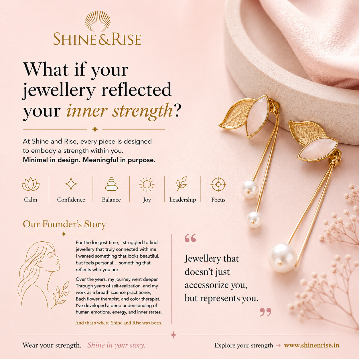 Meaning Behind Shine & Rise (Shop by Strength)