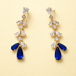 Azure Clarity Drop Earrings
