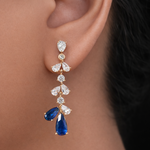 Azure Clarity Drop Earrings