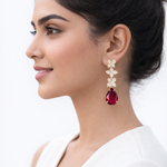 Petal Drop Earrings
