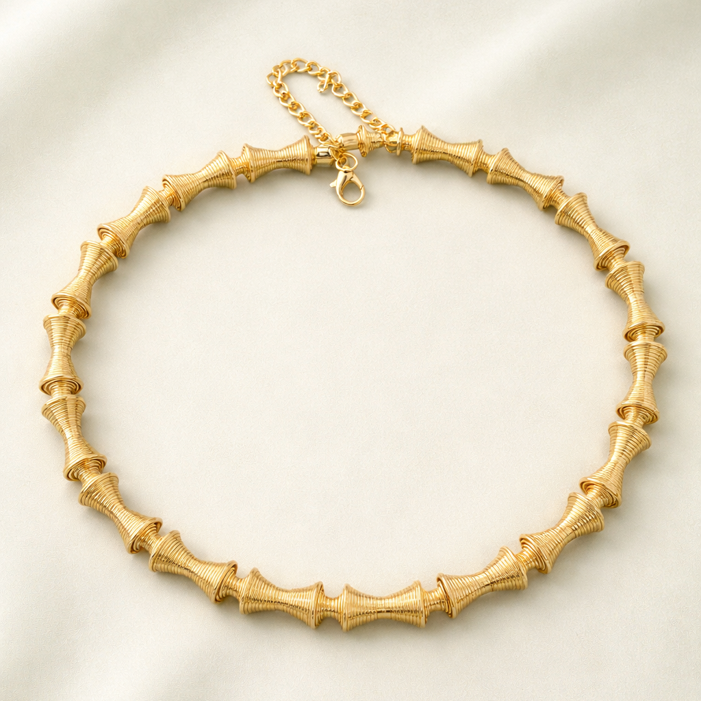 Golden Coil Choker