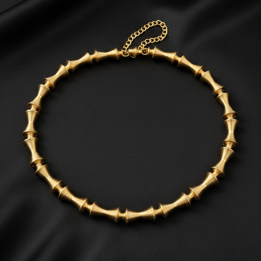 Golden Coil Choker