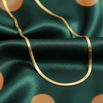 Golden Snake Chain Necklace