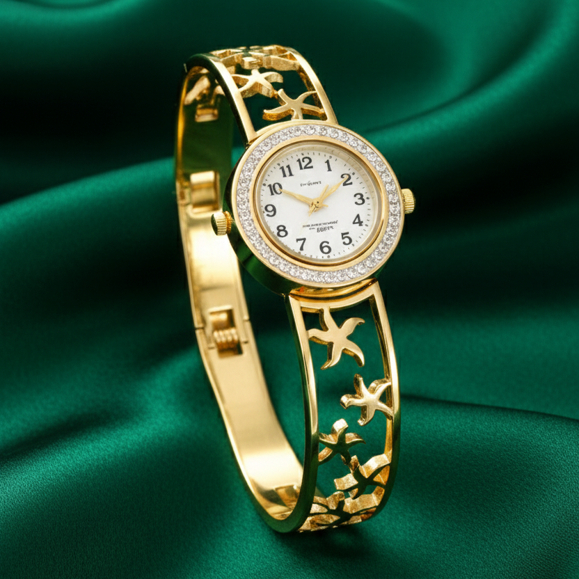 Grace Gold Tone Bracelet Watch