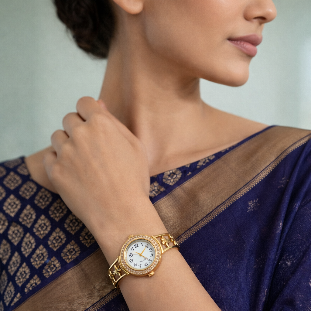 Grace Gold Tone Bracelet Watch