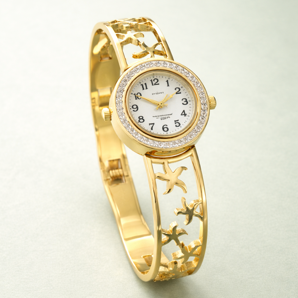 Grace Gold Tone Bracelet Watch