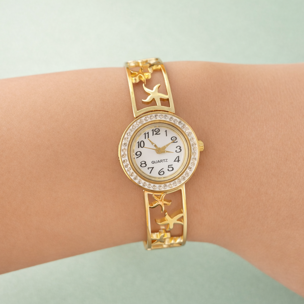 Grace Gold Tone Bracelet Watch