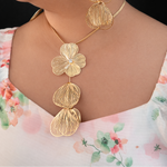 Golden Bloom Cascade Set