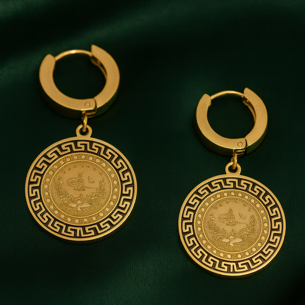 Regal Focus Medallion Hoops