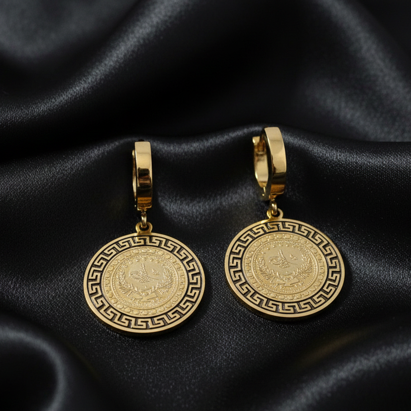 Regal Focus Medallion Hoops