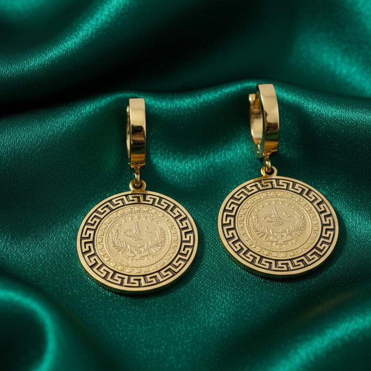 Regal Focus Medallion Hoops