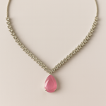 Rose Elegance Necklace and Earrings Set