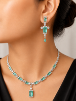 Mint Serene Elegance Necklace Set