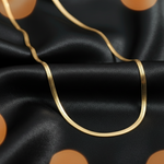 Golden Snake Chain Necklace