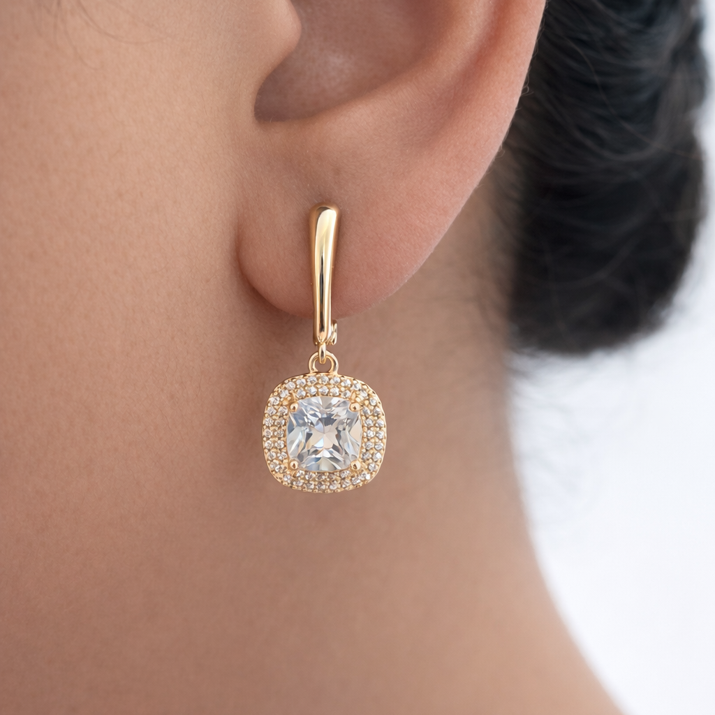 Golden Drops Earrings