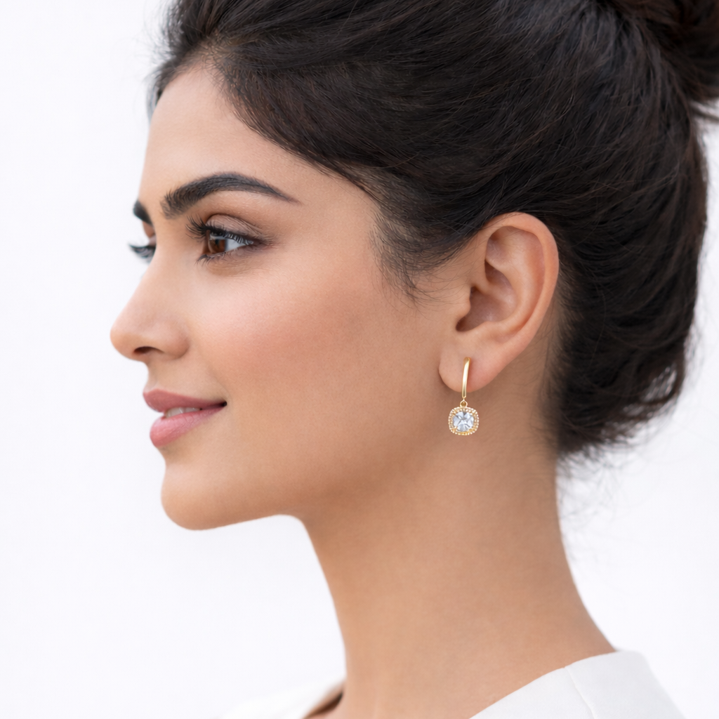 Golden Drops Earrings