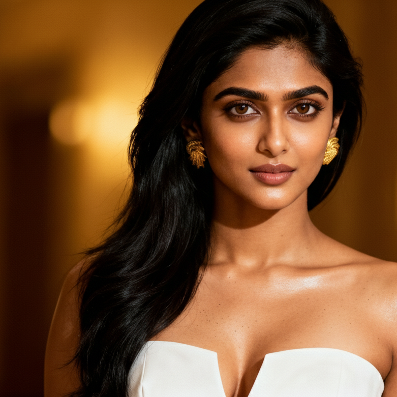 Golden Textured Swirl Stud Earrings