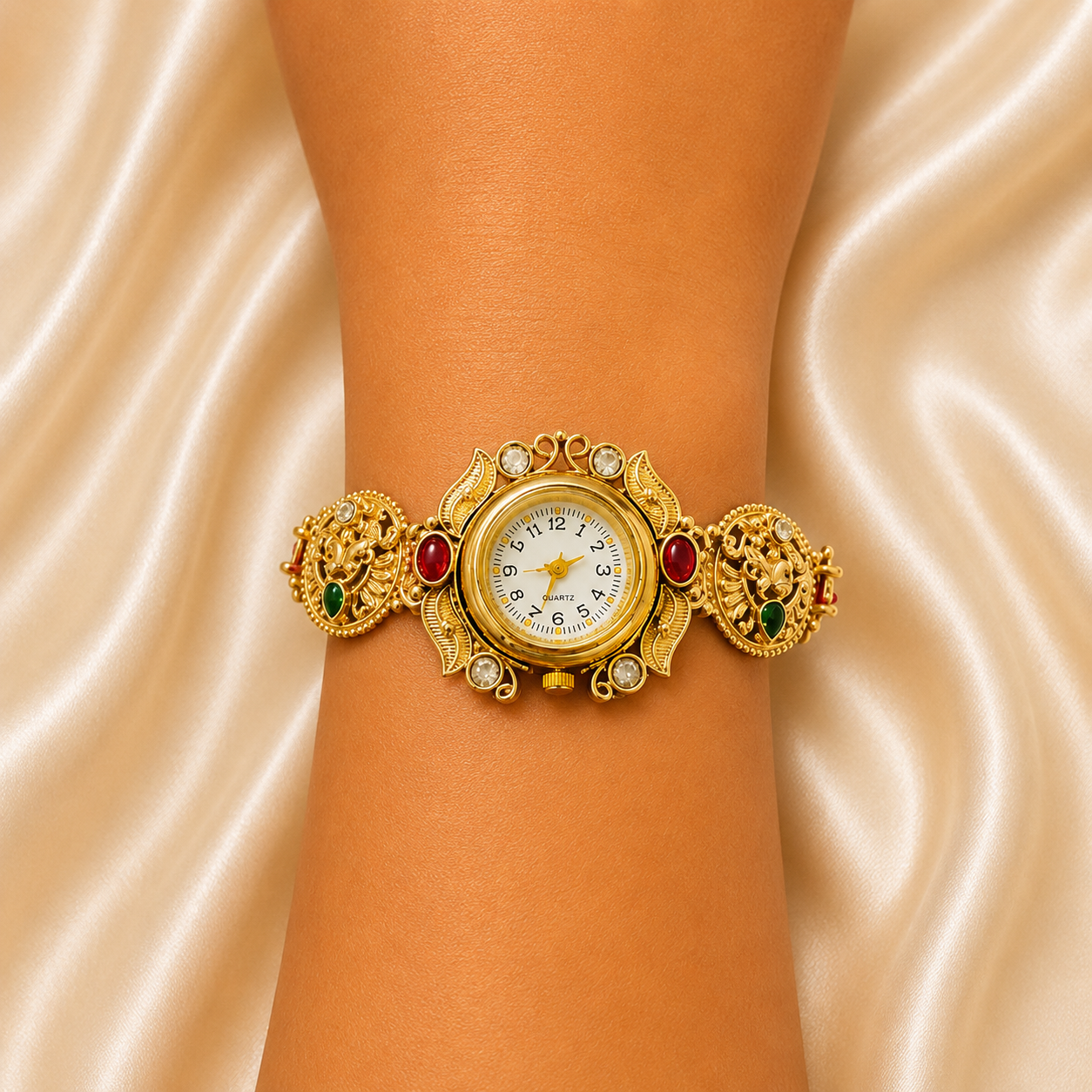 Suvarna Lavanya Watch with Premium Packaging - सुवर्ण लावण्य