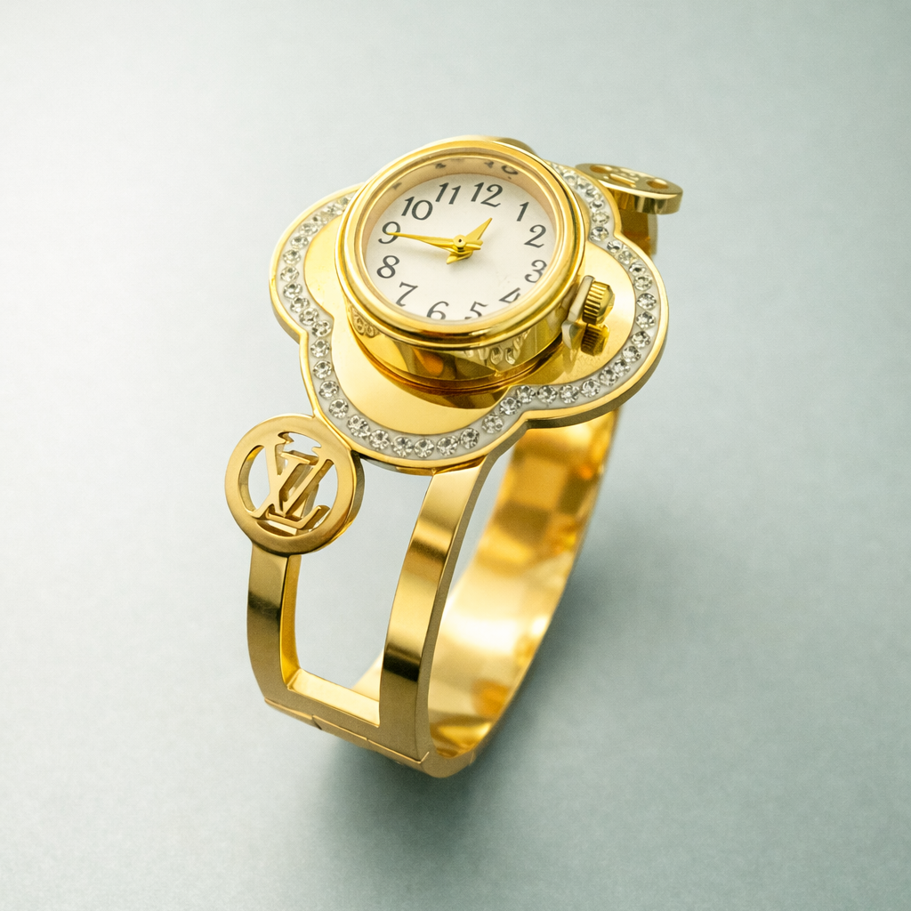 VL Classic Gold Tone Watch