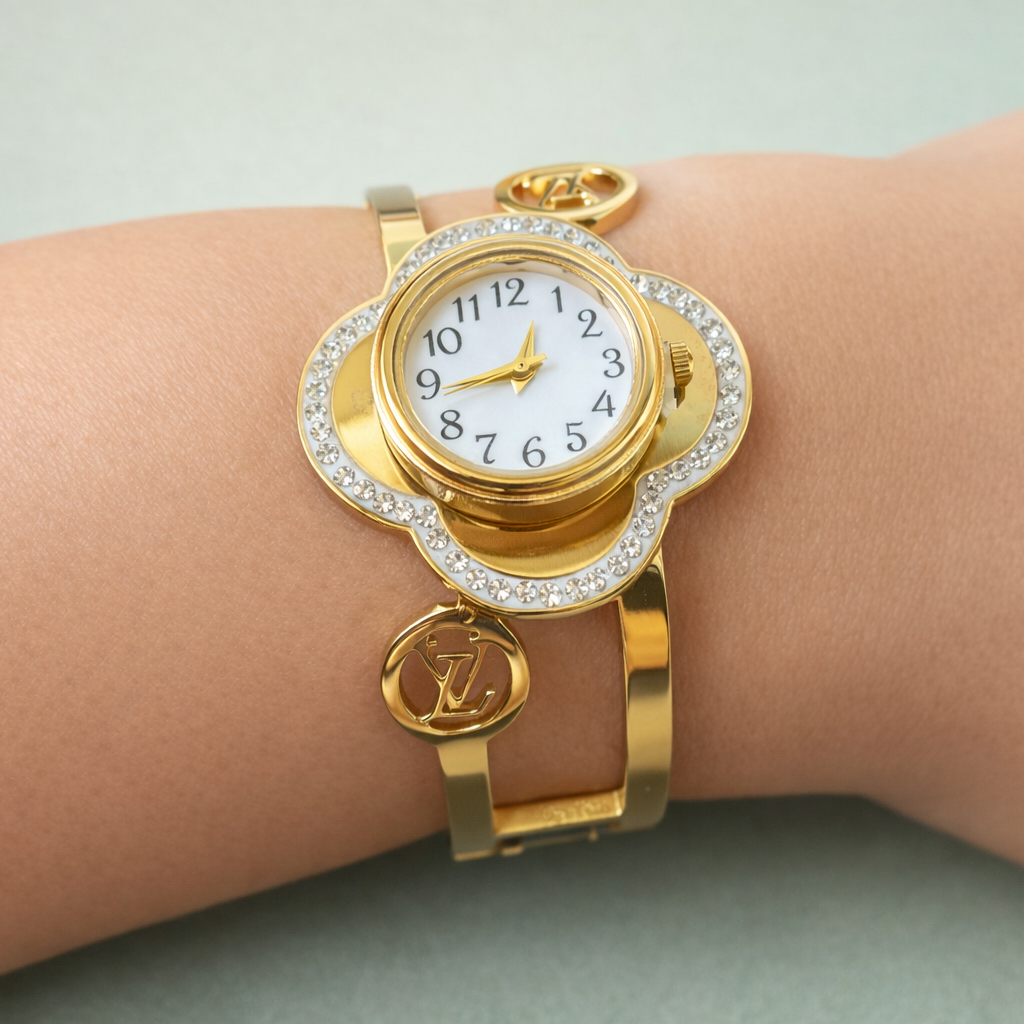 VL Classic Gold Tone Watch