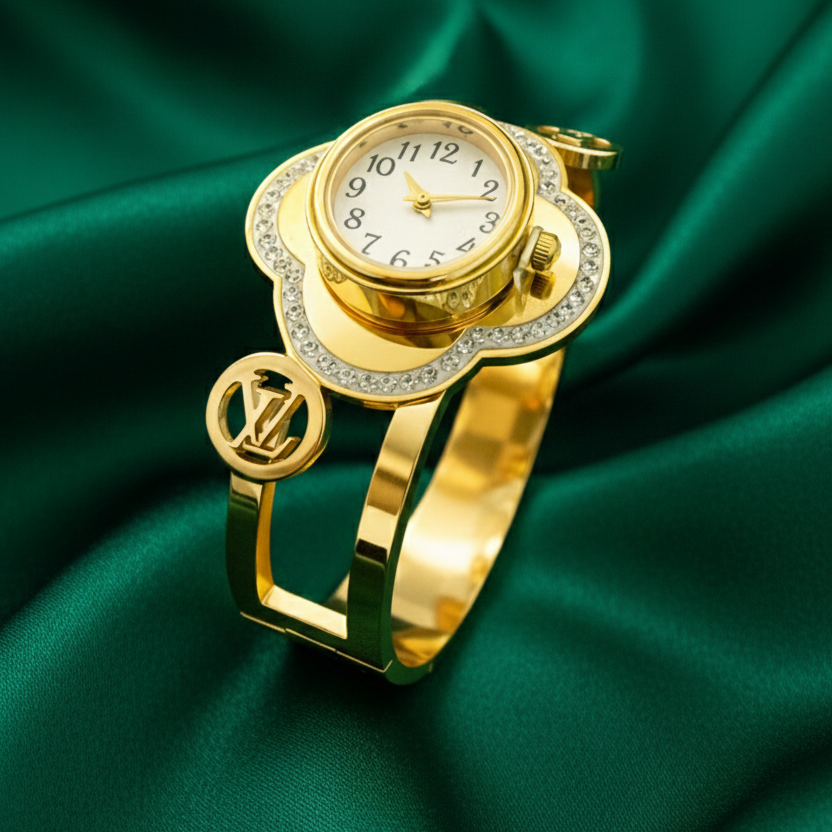 VL Classic Gold Tone Watch