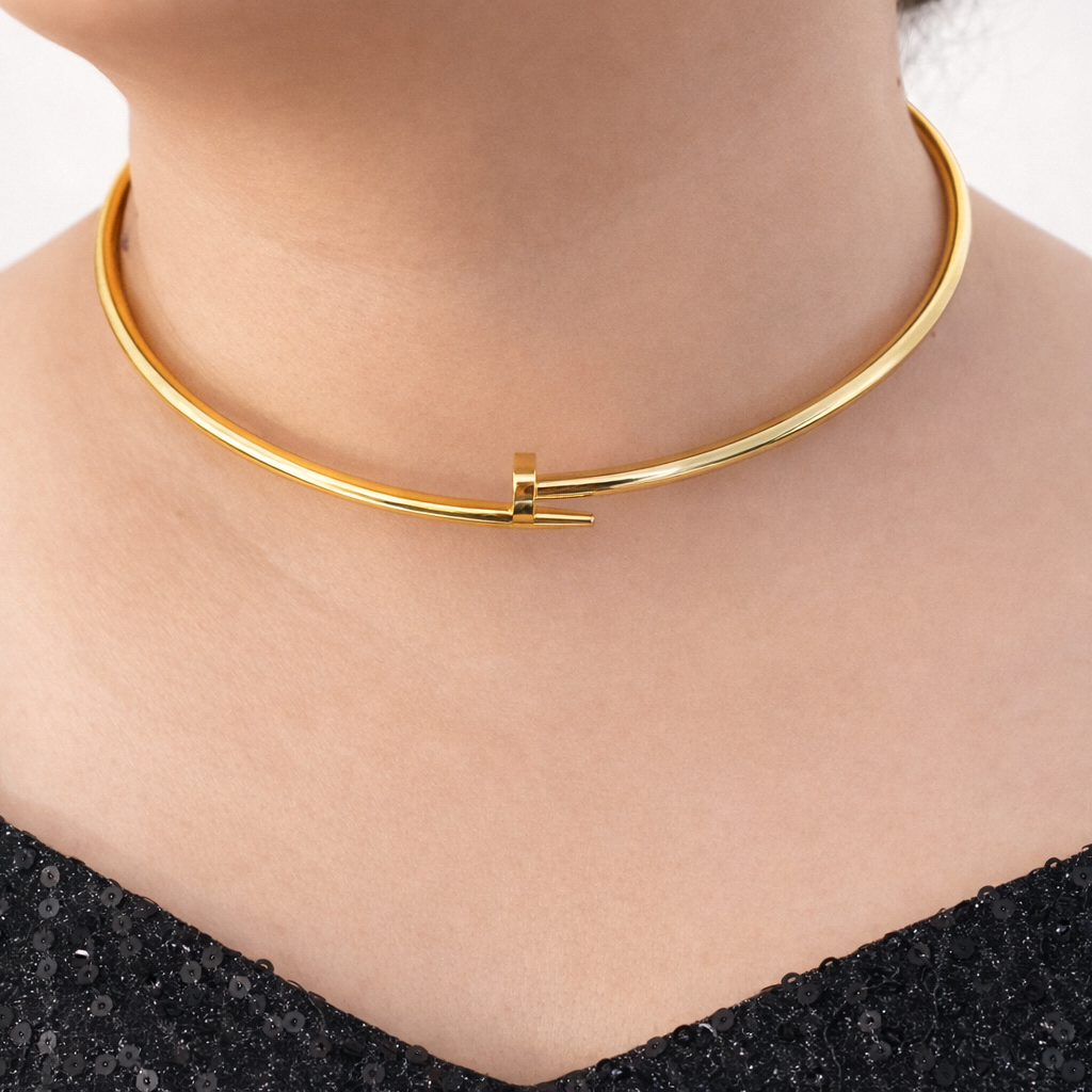 Golden Poise Choker